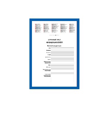 Questionnaire in the store Lojer